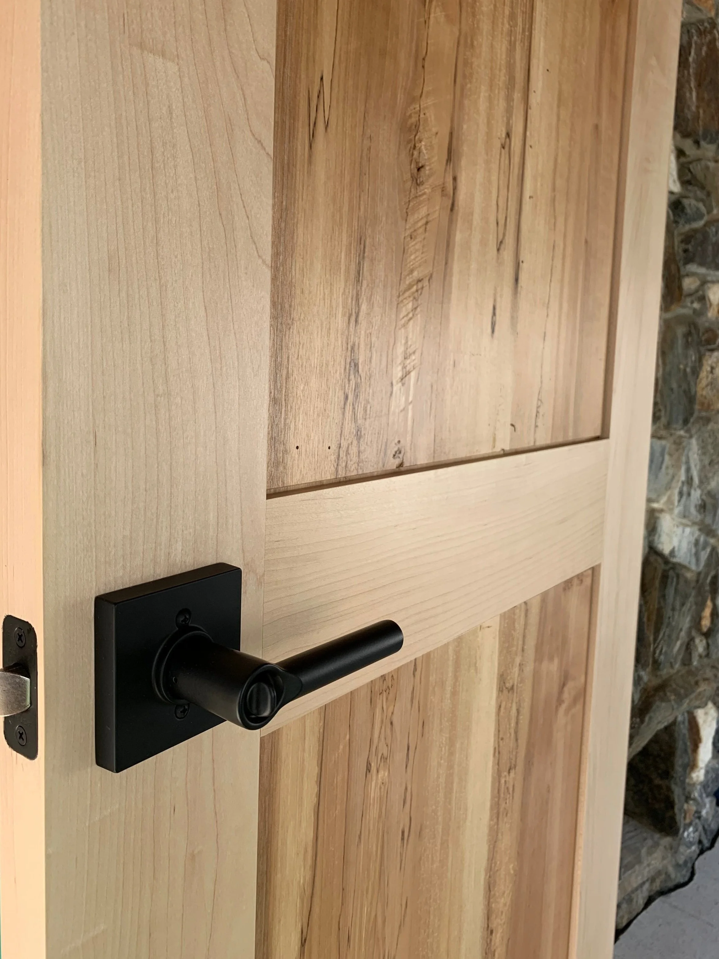 Custom Maple Entry Door