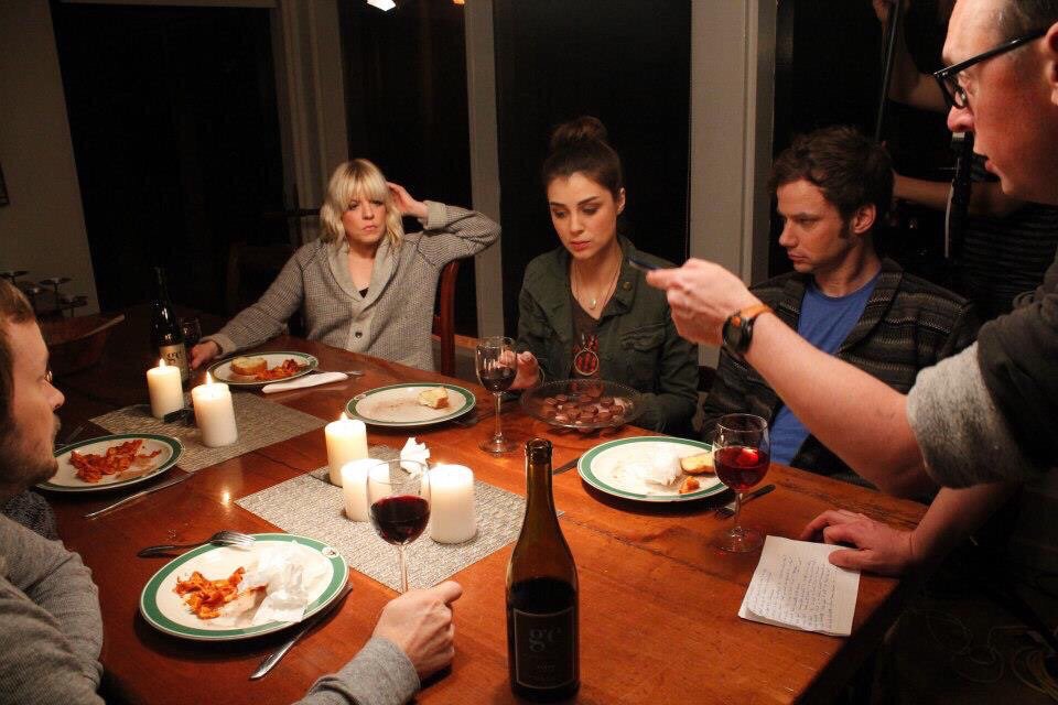 production still - Brian Padian directs dinner scene.JPG