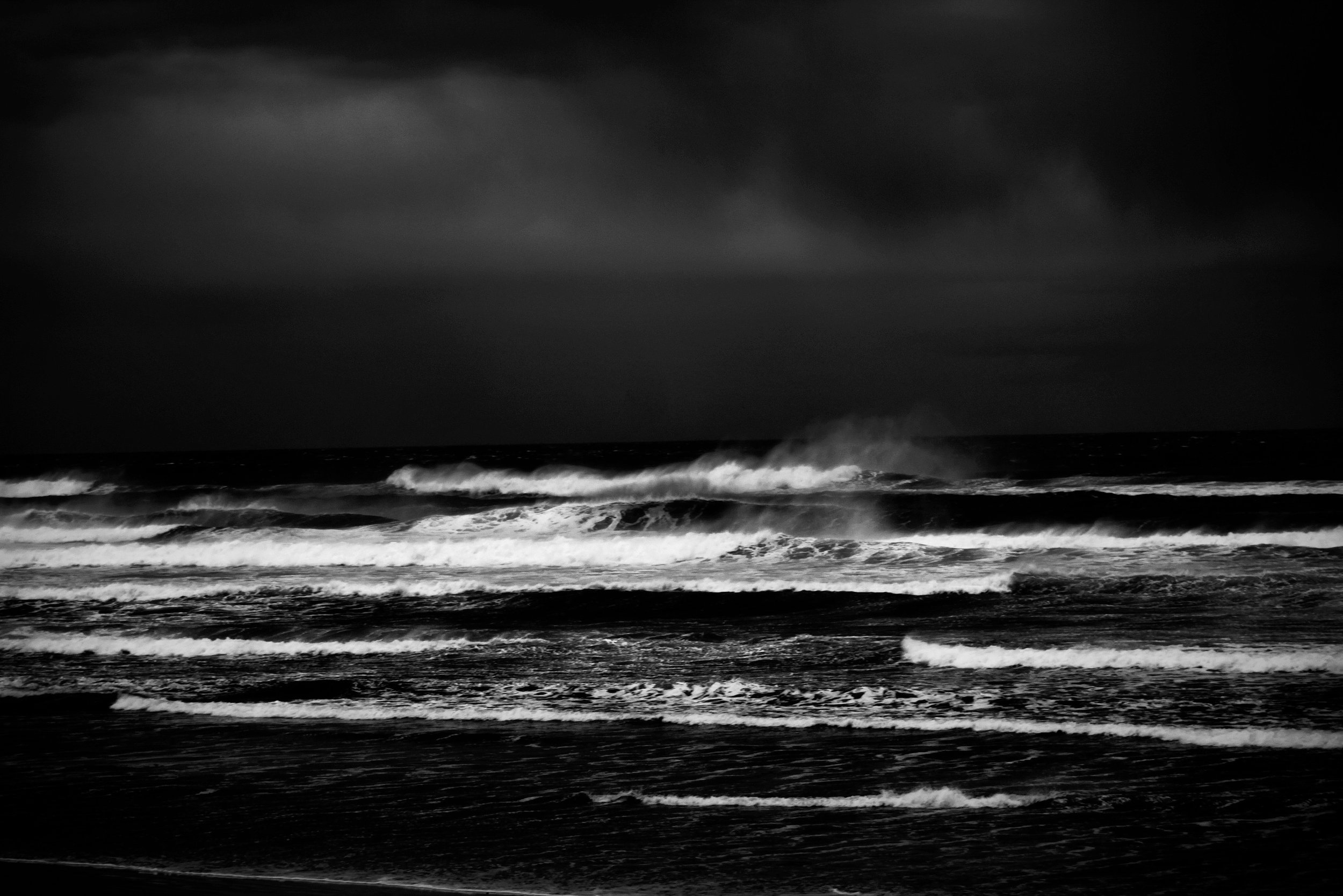 stormy sea