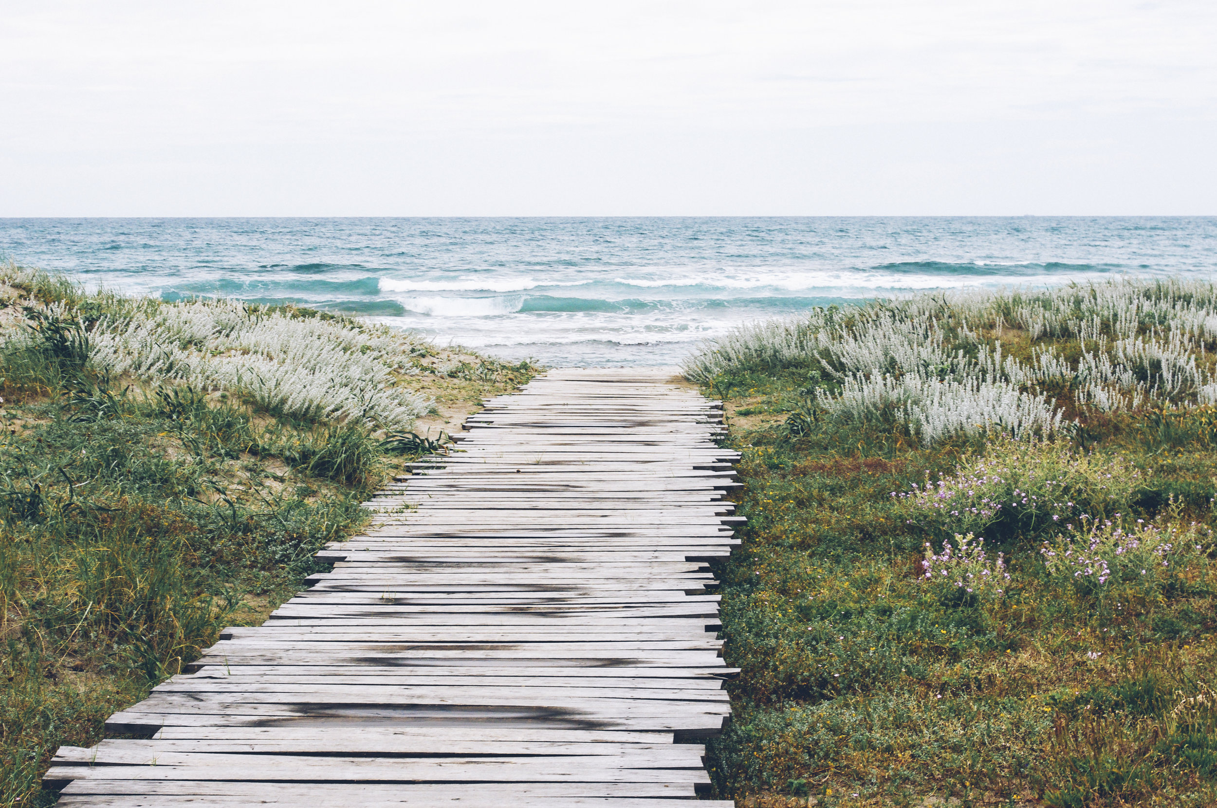 ocean path