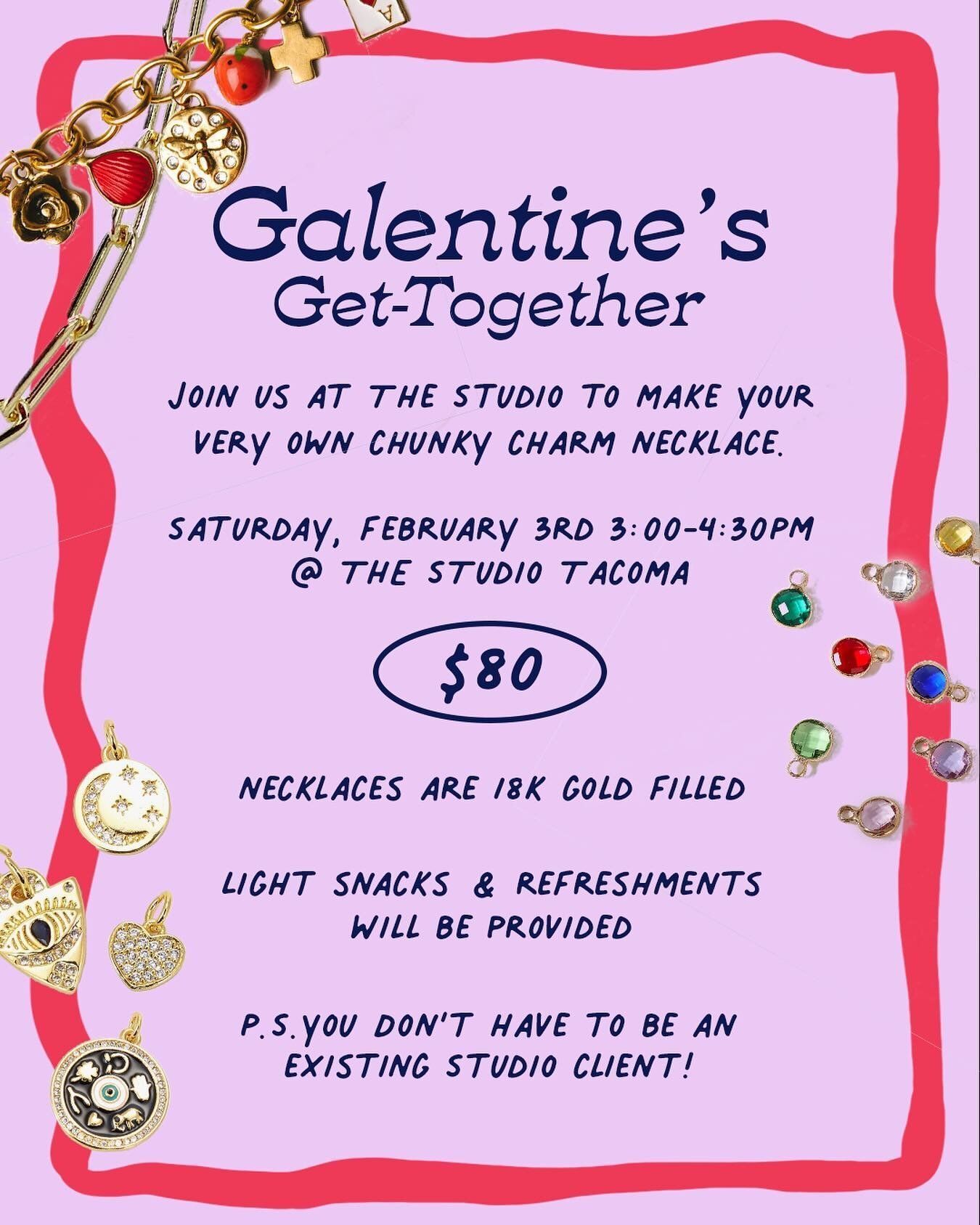 Get your girls and join us for a girly galentine&rsquo;s afternoon💕🎀✨All are welcome, no Pilates experience necessary! 😉 Grab a spot while you can, link in bio to sign up.✨