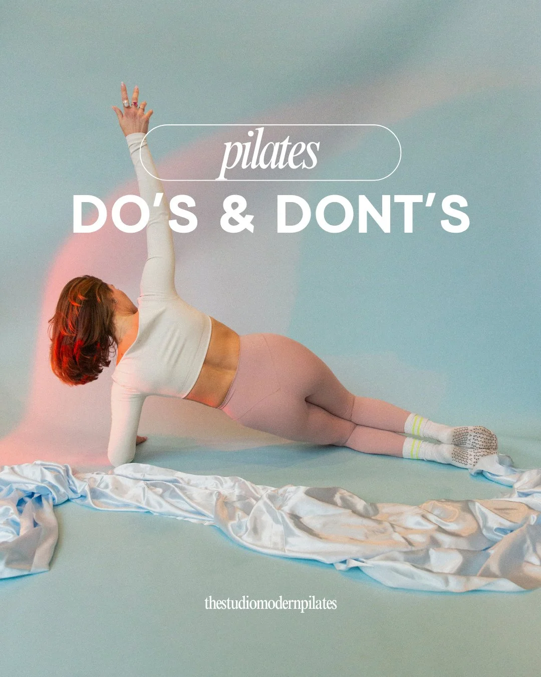 A few gentle reminders from your fave pilates instructors.