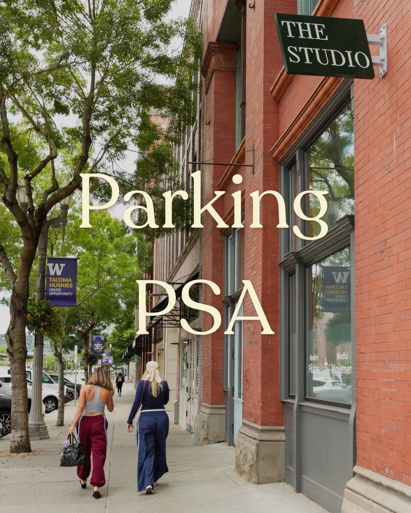 Hi friends! A quick heads up for some minor changes and helpful information about parking at our Tacoma and University Place locations🚦

What&rsquo;s different: 

1. TACOMA - the city is increasing the hourly rate for the pay-by-hour on street parki