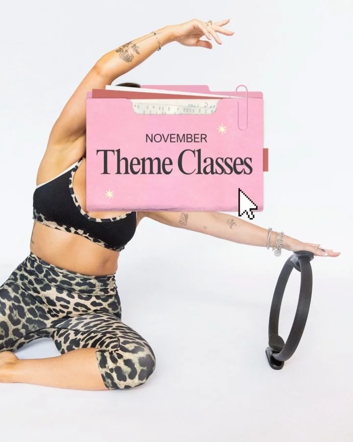 November is all about gratitude, slowing down, and focusing on what your body needs. Here&rsquo;s to a new month and making the Mindful Movement extra magical! 

P.S. peep the Thanksgiving morning classes 🦃 if you prefer a reformer to a chilly turke