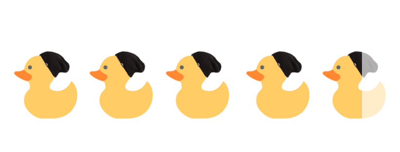 The bathroom at Chez Moi in downtown Brooklyn gets 4.5/5 Rubber Duckies - Rubber Duckie Awards