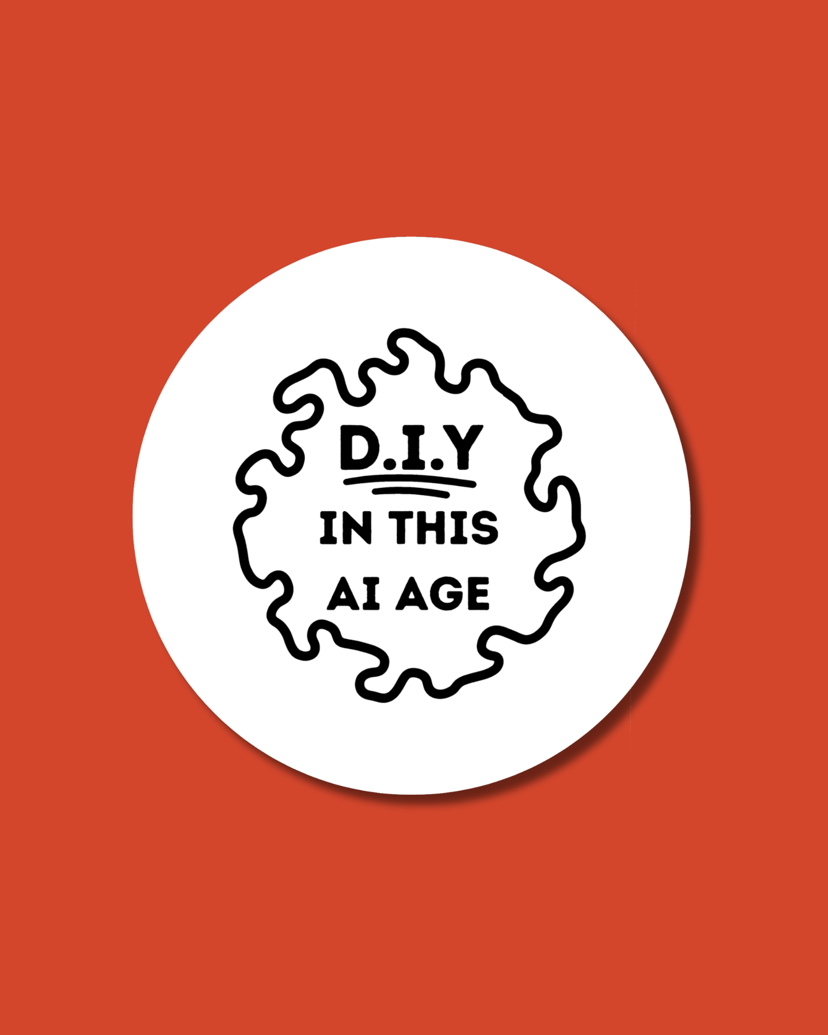 D.I.Y. in this AI age badge