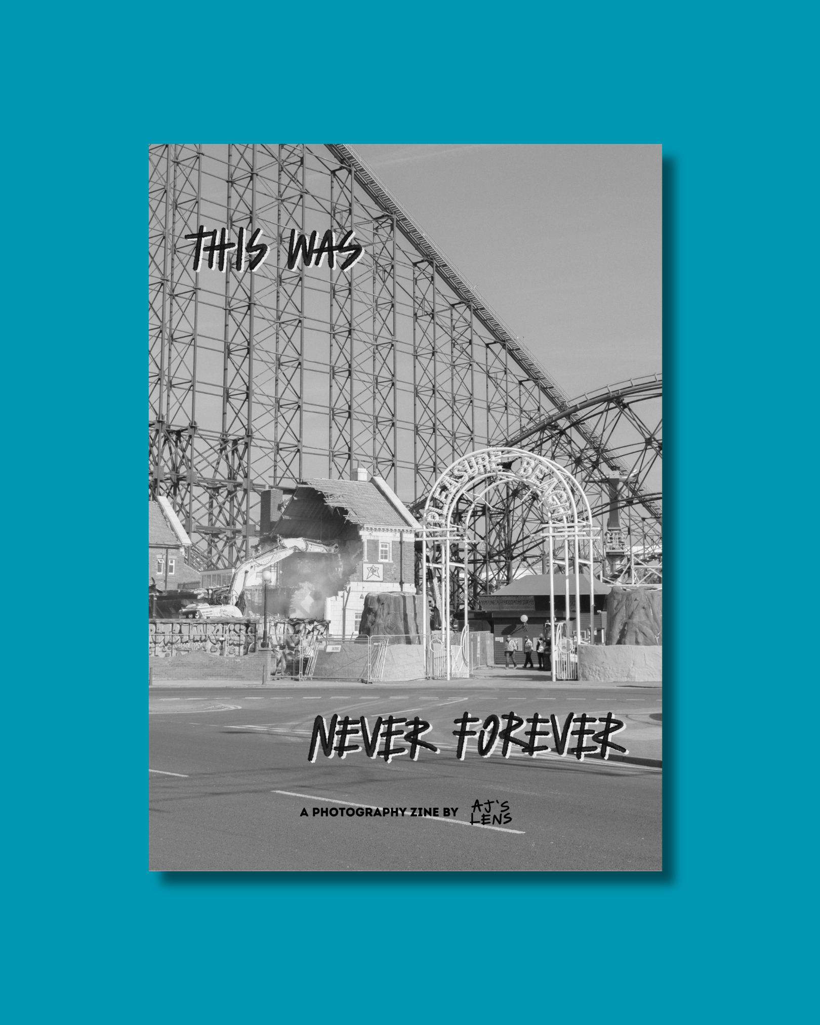 this was never forever photography zine
