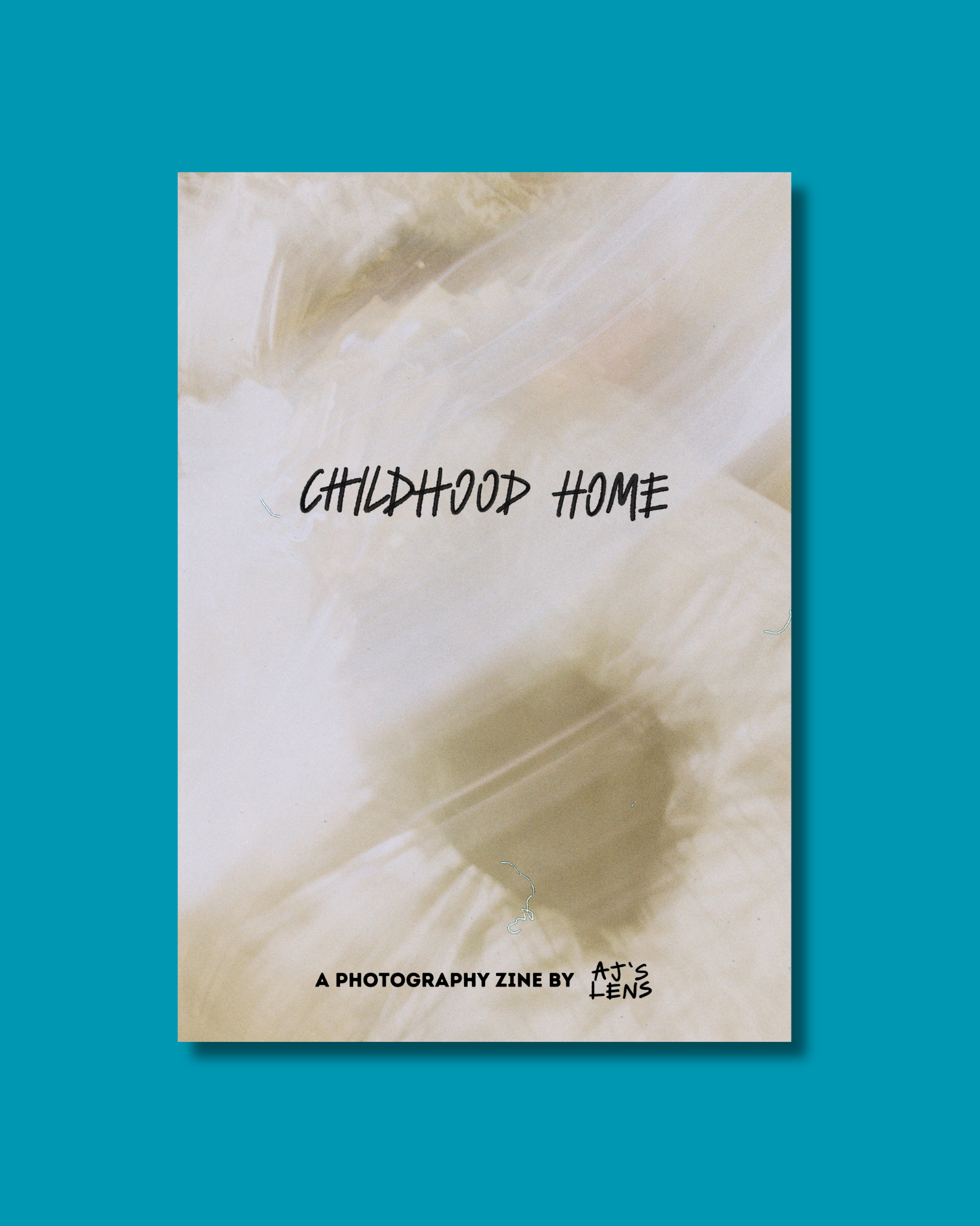 childhood home photography zine