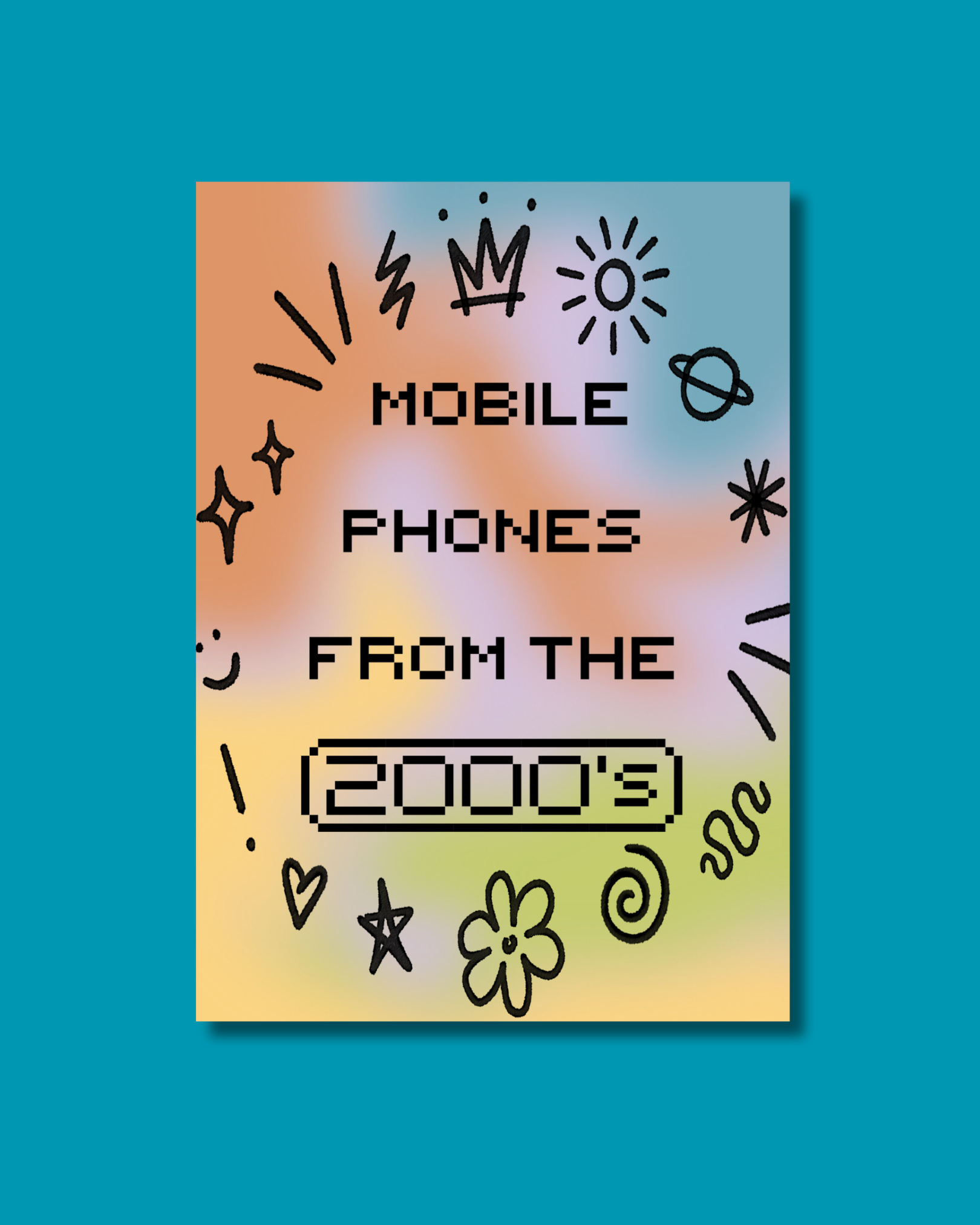 2000's mobiles zine