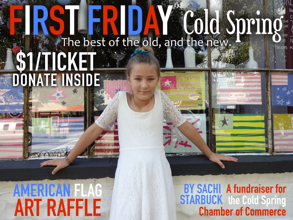  AMERICAN FLAG ART RAFFLE FUNDRAISER FOR THE CHAMBER