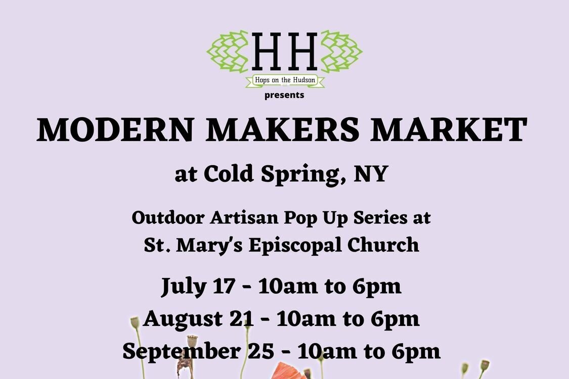 Hops on the Hudson Presents a Modern Makers Market