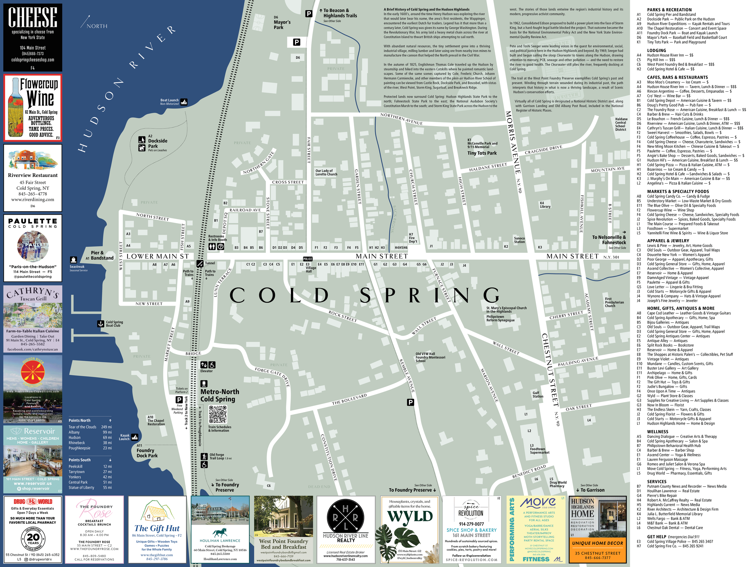 Cold Spring Map & Guide — COLD SPRING CHAMBER OF COMMERCE