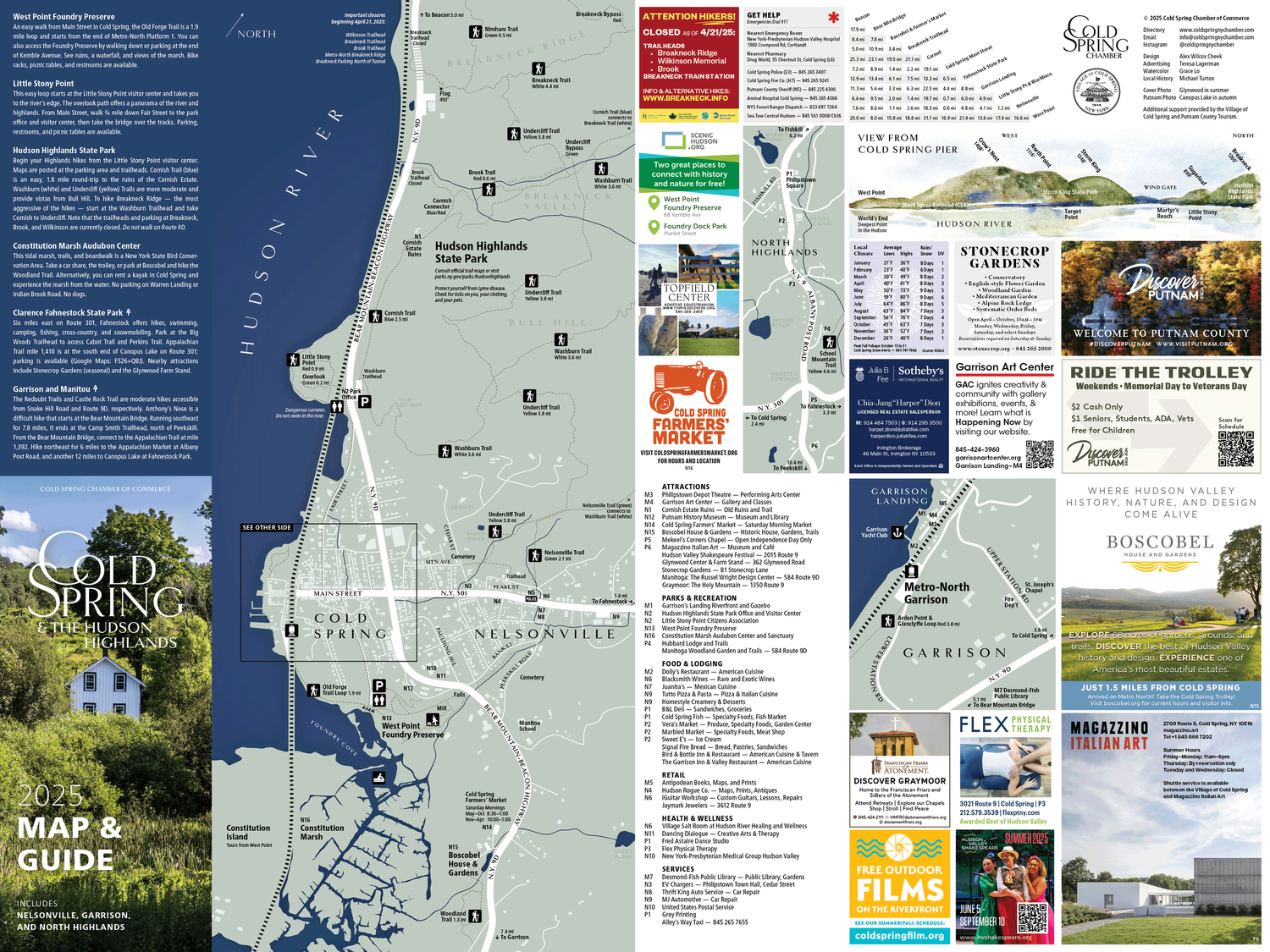 Cold Spring Map & Guide — COLD SPRING CHAMBER OF COMMERCE