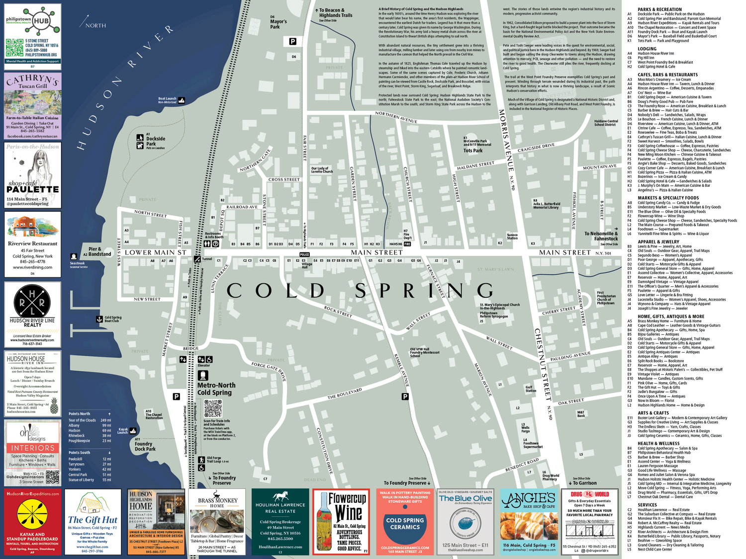 Cold Spring Map & Guide — COLD SPRING CHAMBER OF COMMERCE