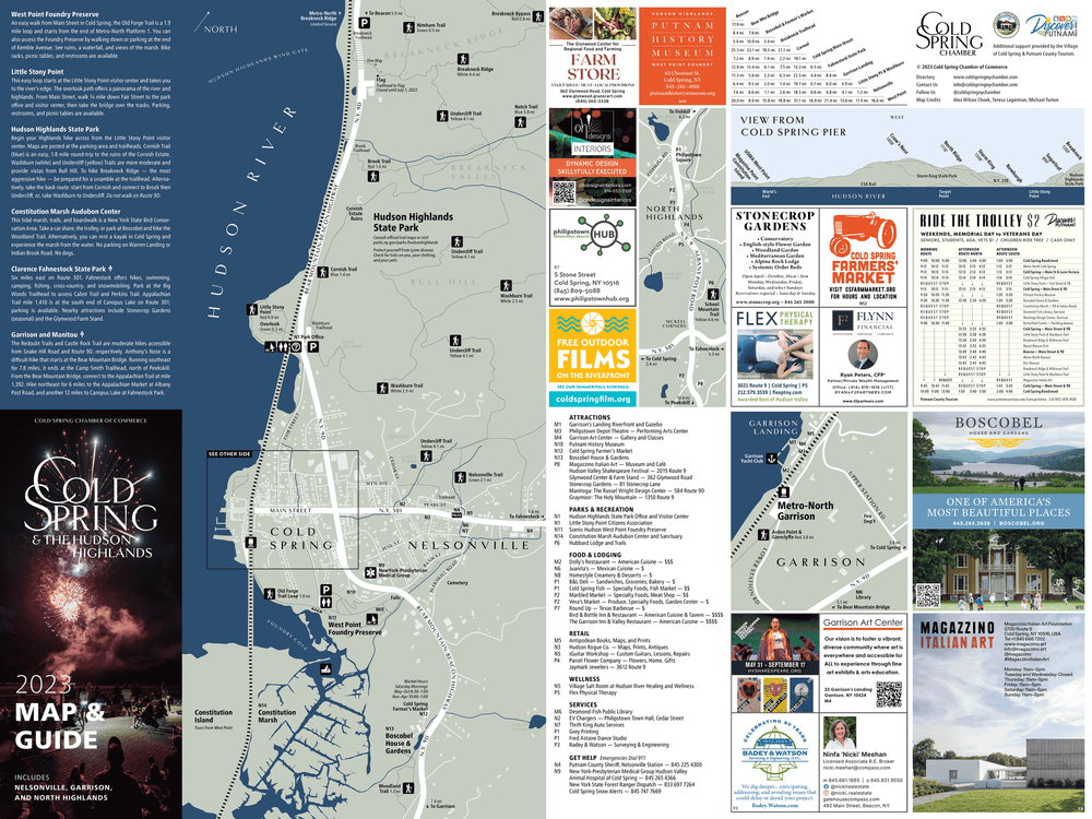 Cold Spring Map & Guide — COLD SPRING CHAMBER OF COMMERCE