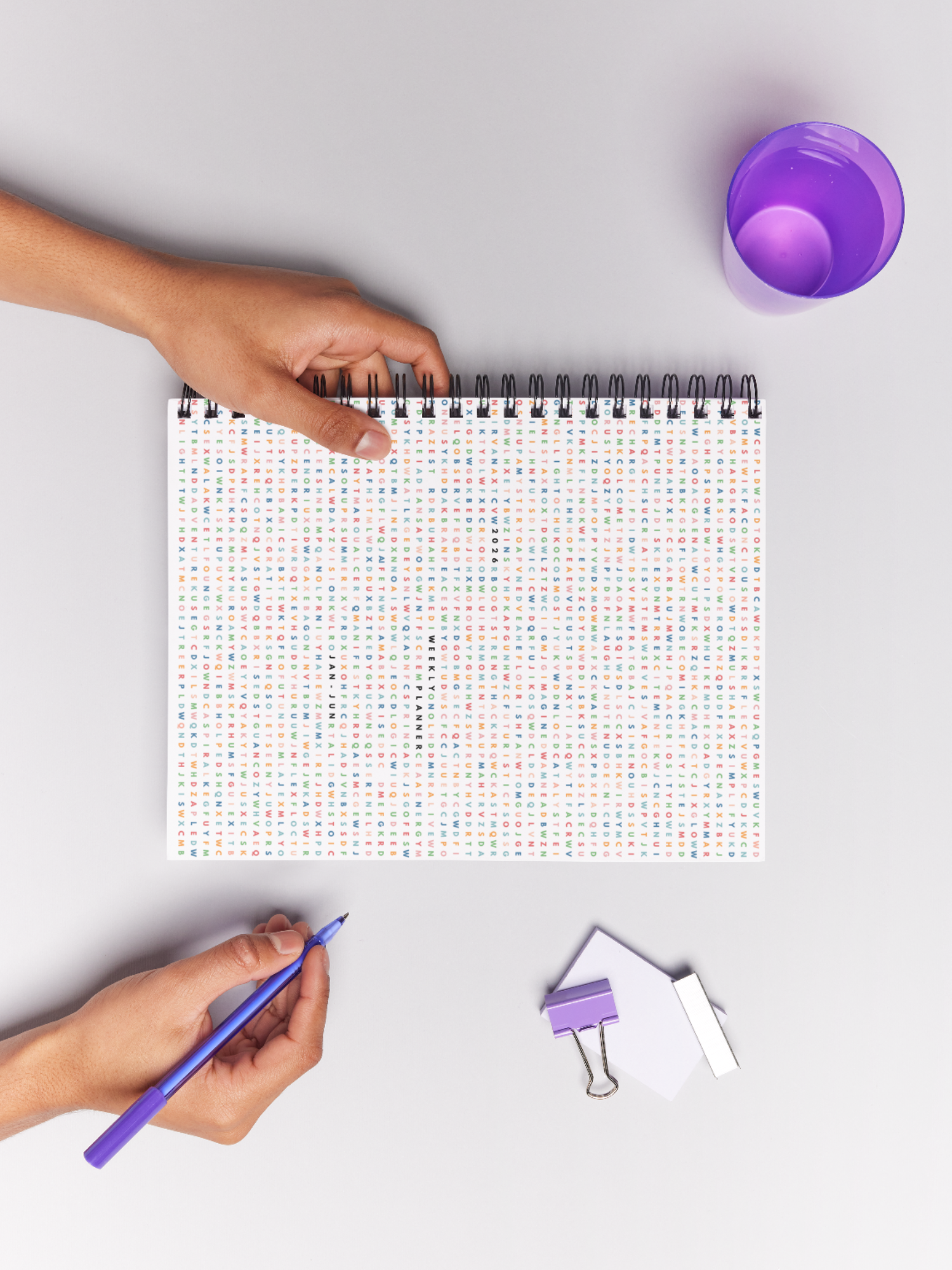 2026 Jan-Jun Weekly Planner