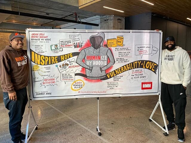 I was thrilled to have the opportunity to record this #humanizemyhoodie talk yesterday with Jason Sole and Andre Wright yesterday at Target, hosted by the always incredible Caroline a Wanga! It was an important, informative and authentic talk