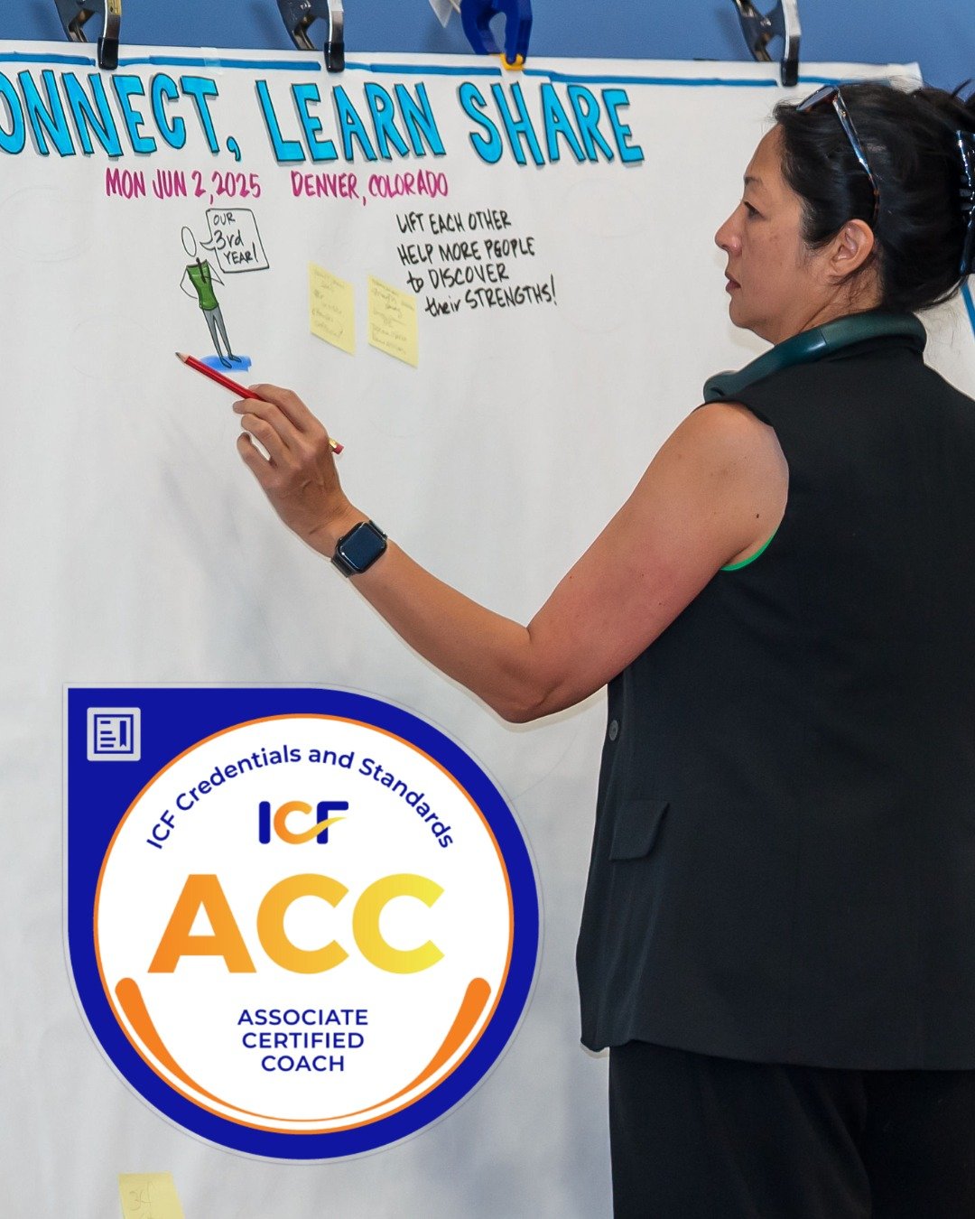 I&rsquo;m excited to share that I&rsquo;m now an ACC-certified coach through the International Coaching Federation (ICF). 

It&rsquo;s an important milestone that took focus, practice, and a lot of learning along the way. I&rsquo;ve come to really va
