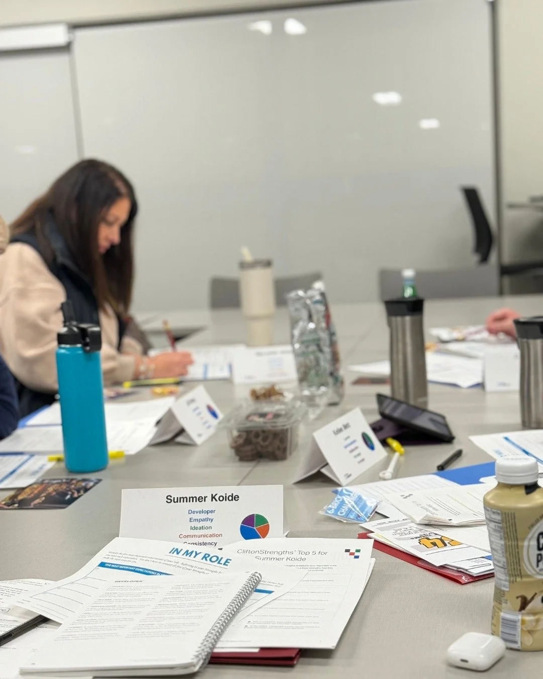 Last week, we had a Discover Your Natural Talents session at the Westonka Community Center with a fantastic group of forward looking, growth oriented community members.
 
At the end, participants shared a few words to describe how they were leaving: 