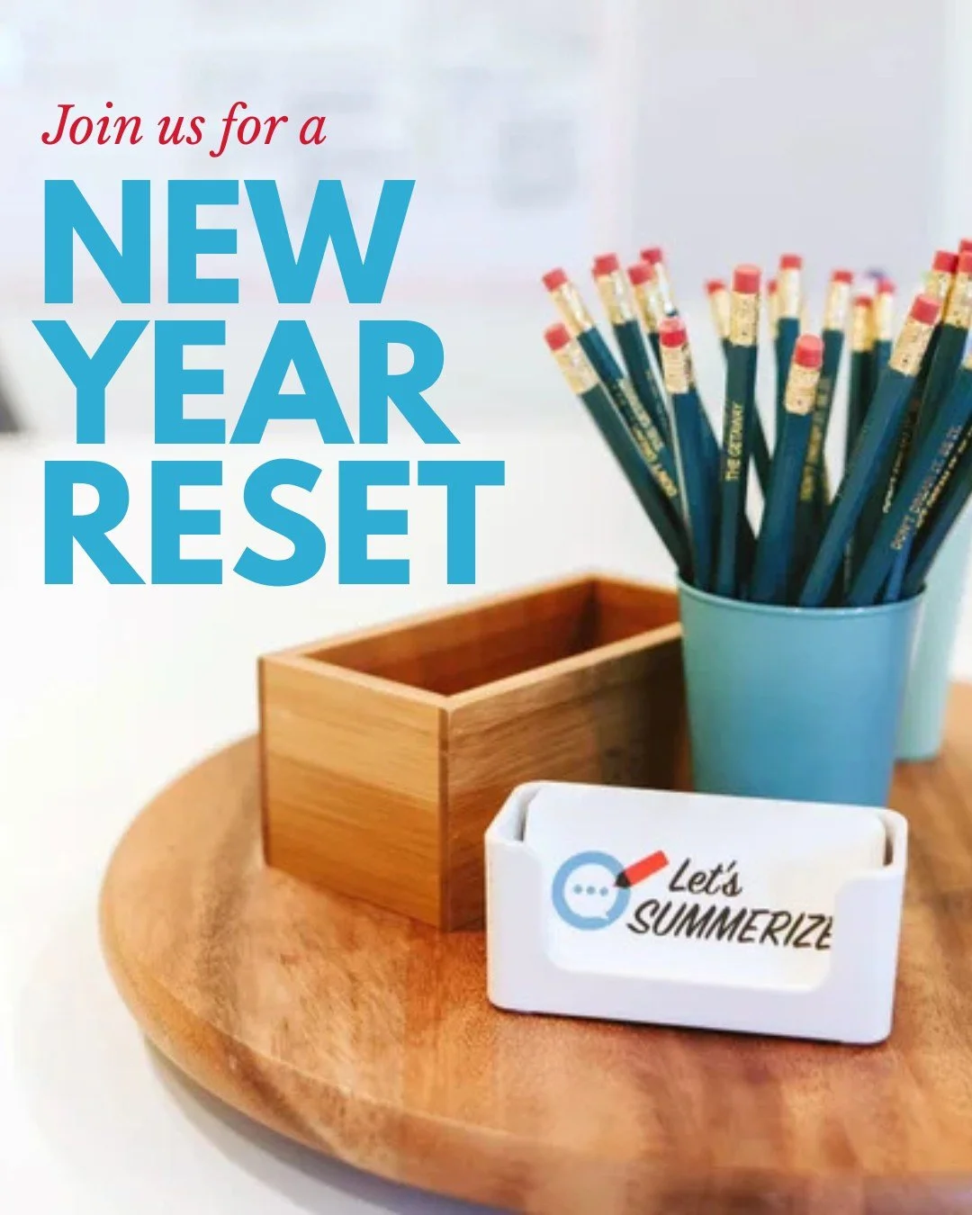 Registration is open for the 2026 New Year Reset at The Getaway, and I&rsquo;d love for you to join! 

This half‑day workshop gives you space away from the everyday chaos to sort through what&rsquo;s on your plate, dream about what you want to build,