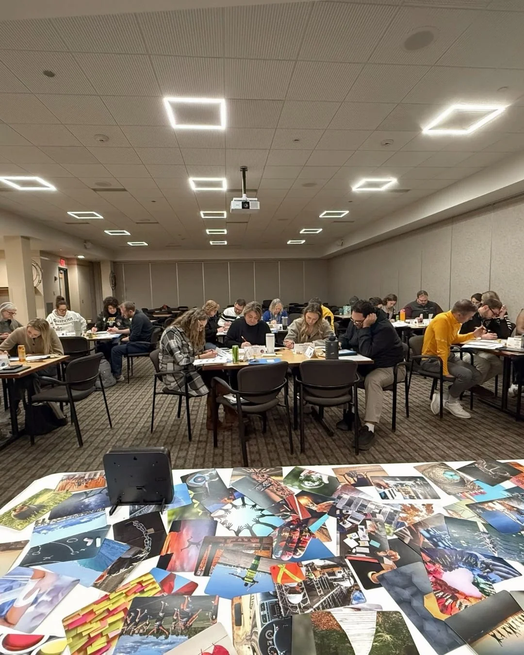 A great session focused on collaborating through strengths. This group had previously worked with DISC, so we spent time introducing CliftonStrengths and exploring how it adds another layer to understanding how they show up, work together, and collab