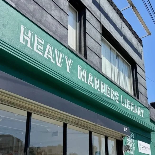 Heavy Manners Library Visit!