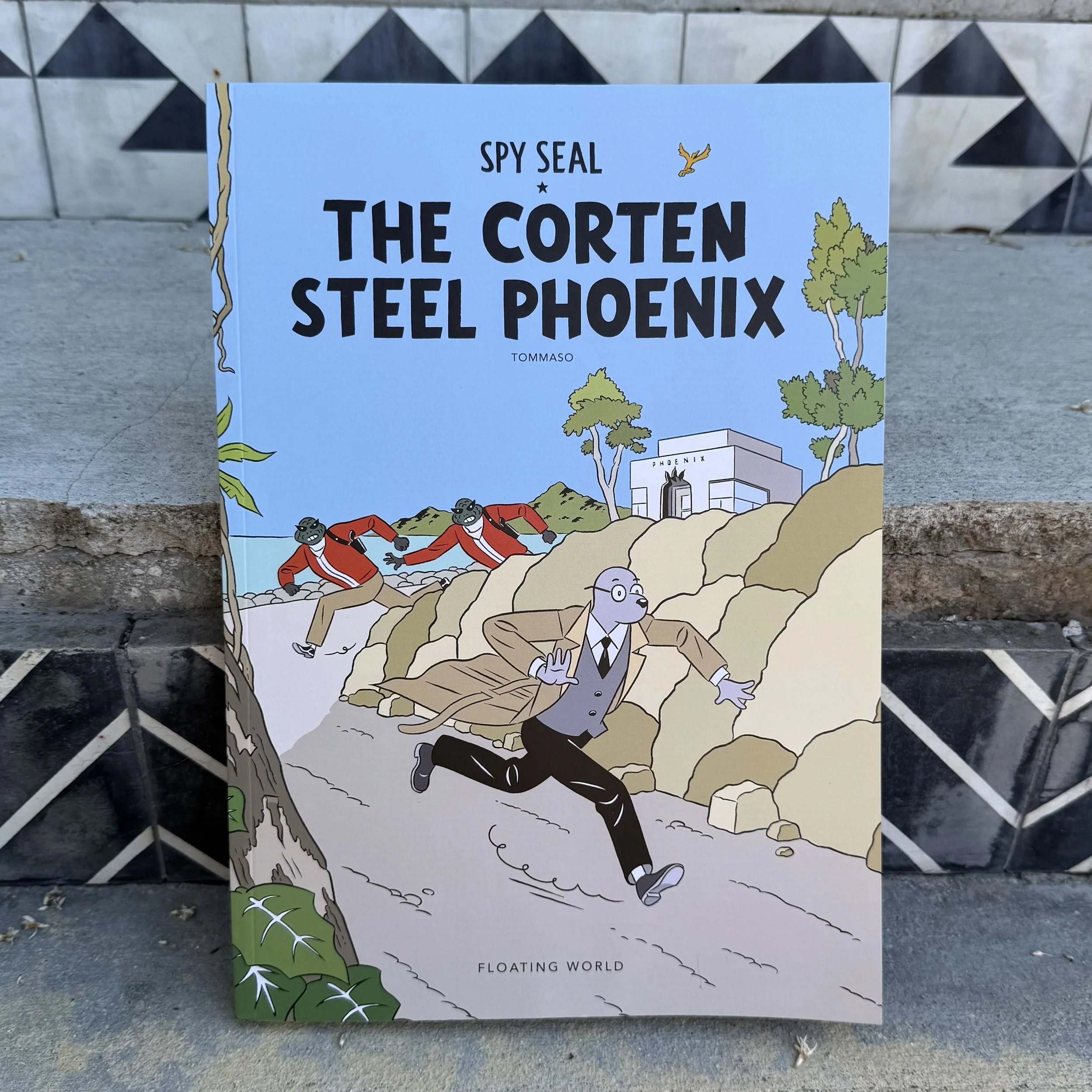 Spy Seal: The Corten Steel Phoenix by Rich Tommaso