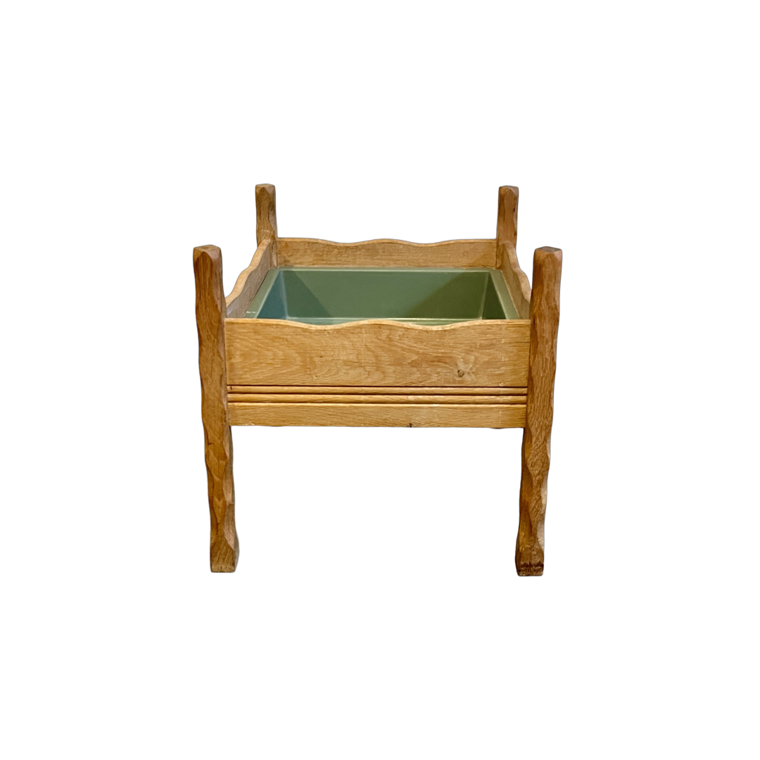 H25496 - 1970s Danish Oak Planter Box - 
Dimensions & Price TBD - 
In the shop now!