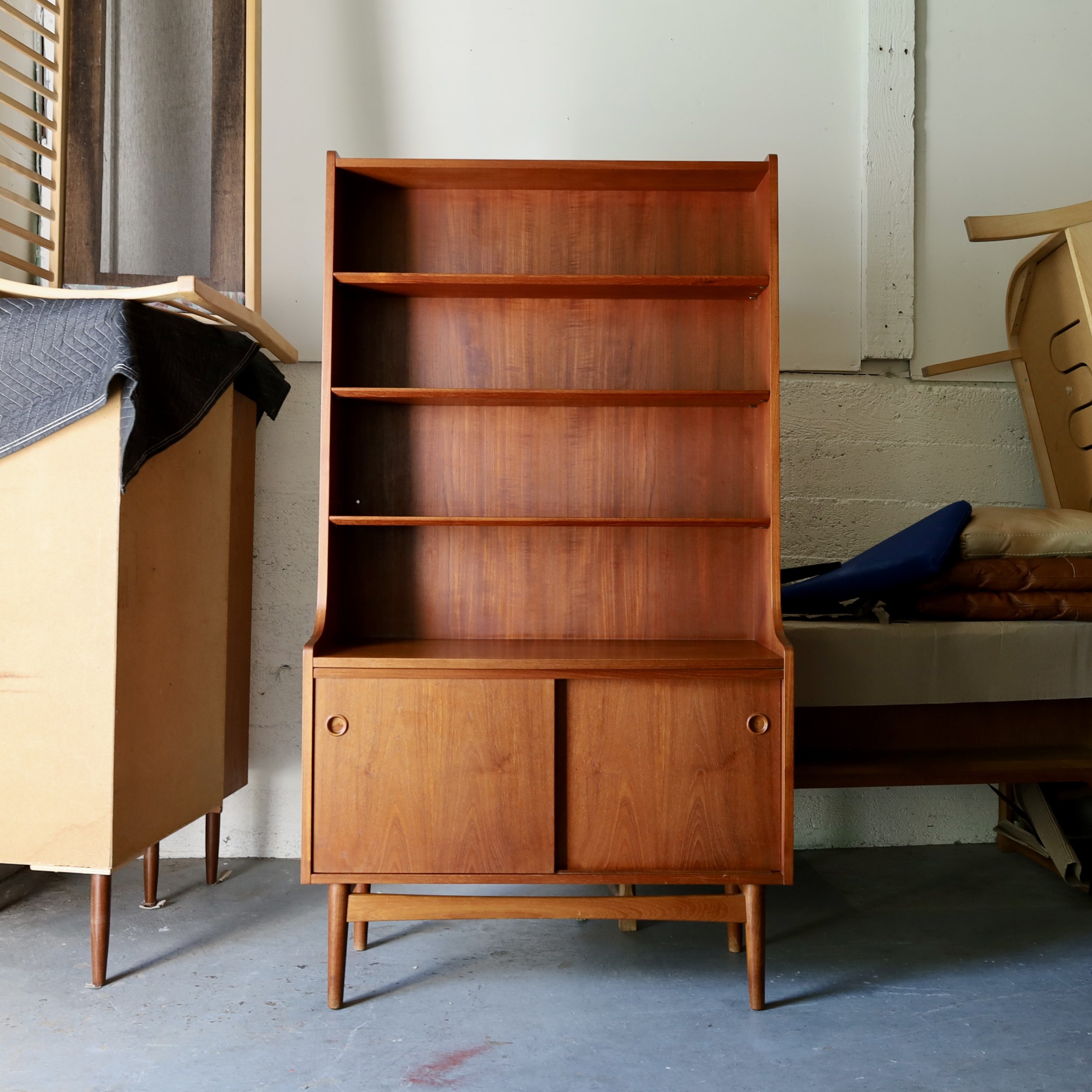 Danish Bookcase by Johannes Sorth