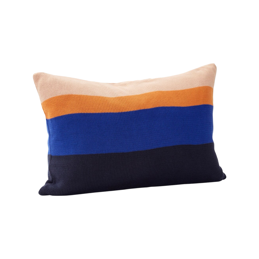 Hubsch - Line Knitted Cushion