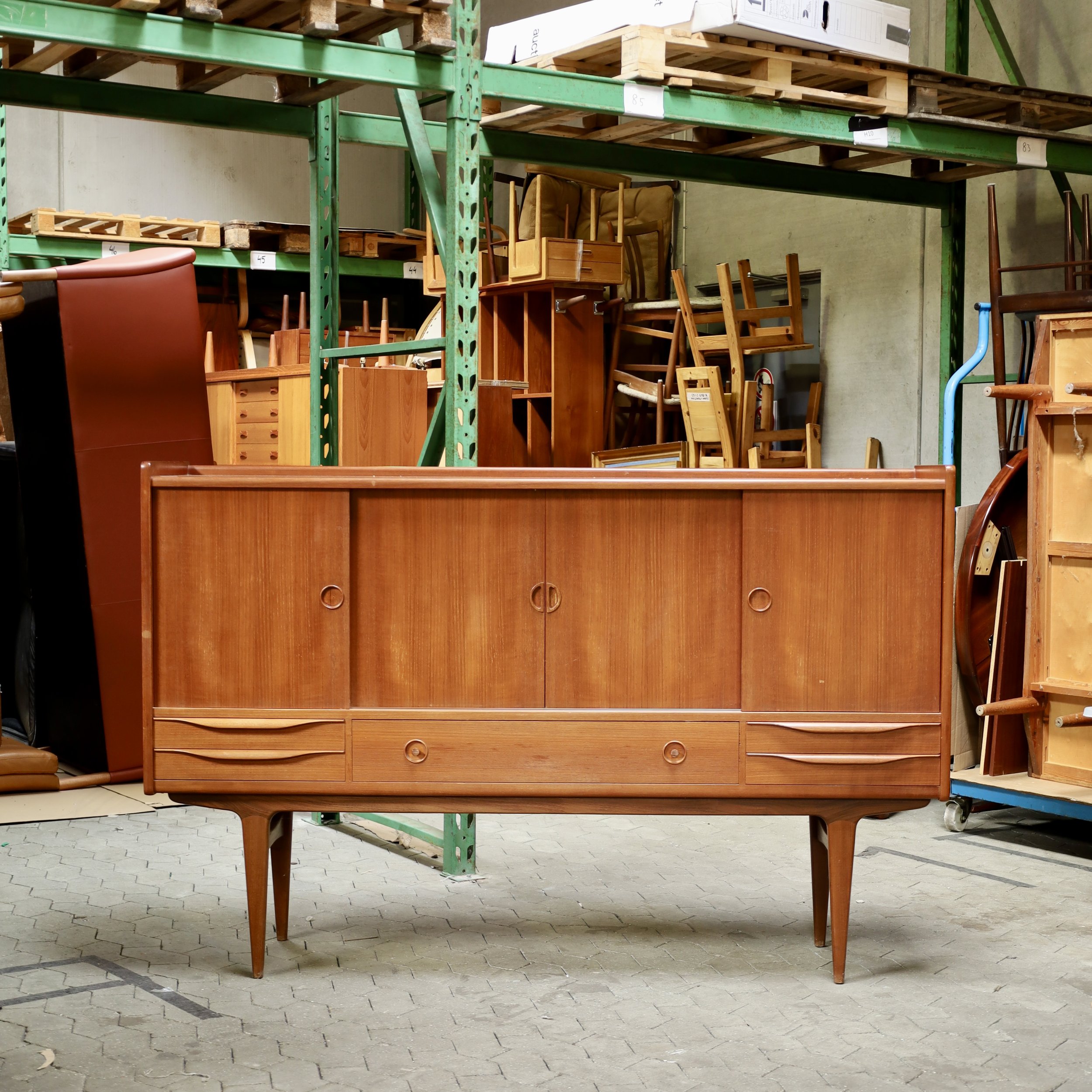 Danish Sideboard in Teak by Johannes Andersen