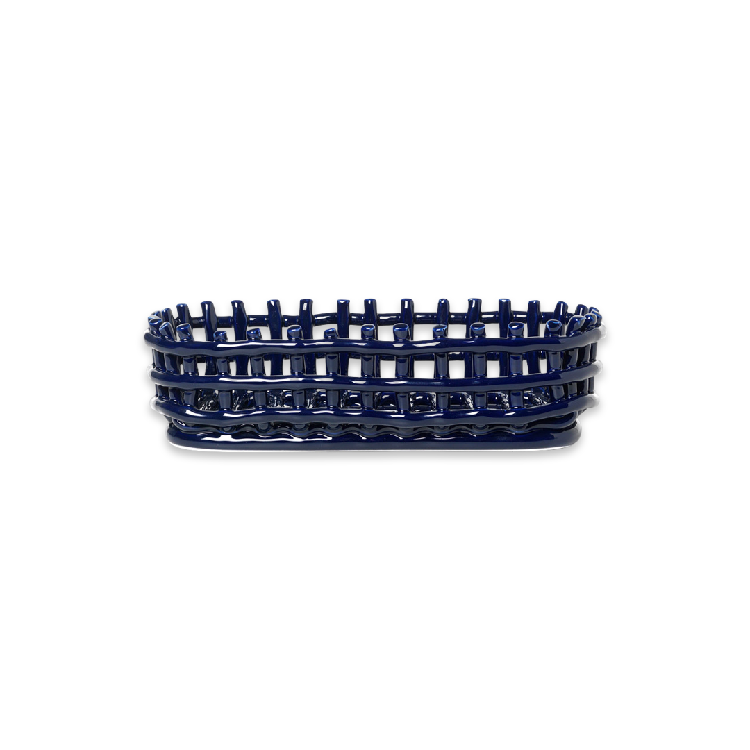 Ferm Living - Ceramic Basket - Oval