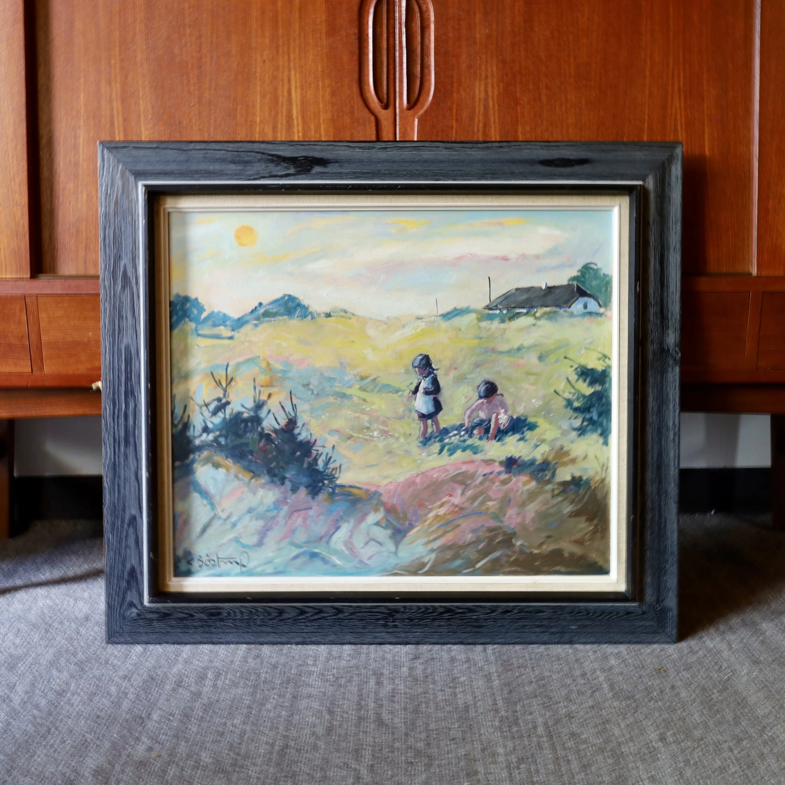 Oil Painting by Knud Bostrup