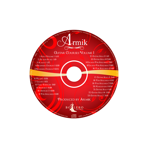 GUITAR COURSES VOLUME 1 (The Red Package): 22 lessons