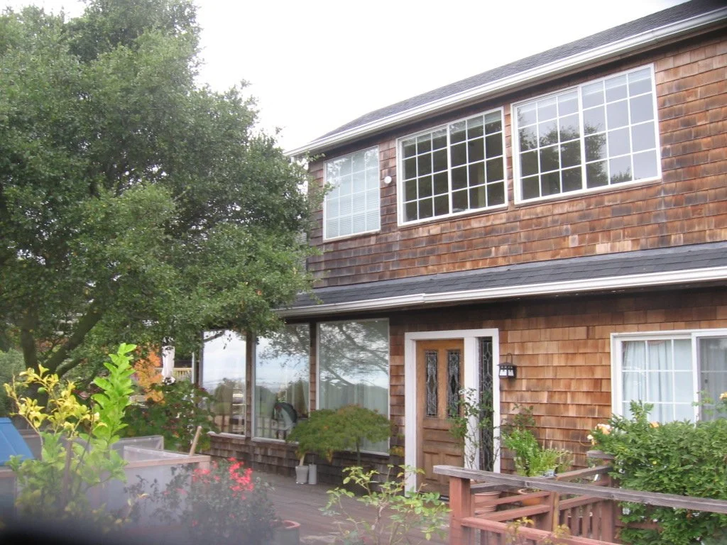  Before: Original shingle house 