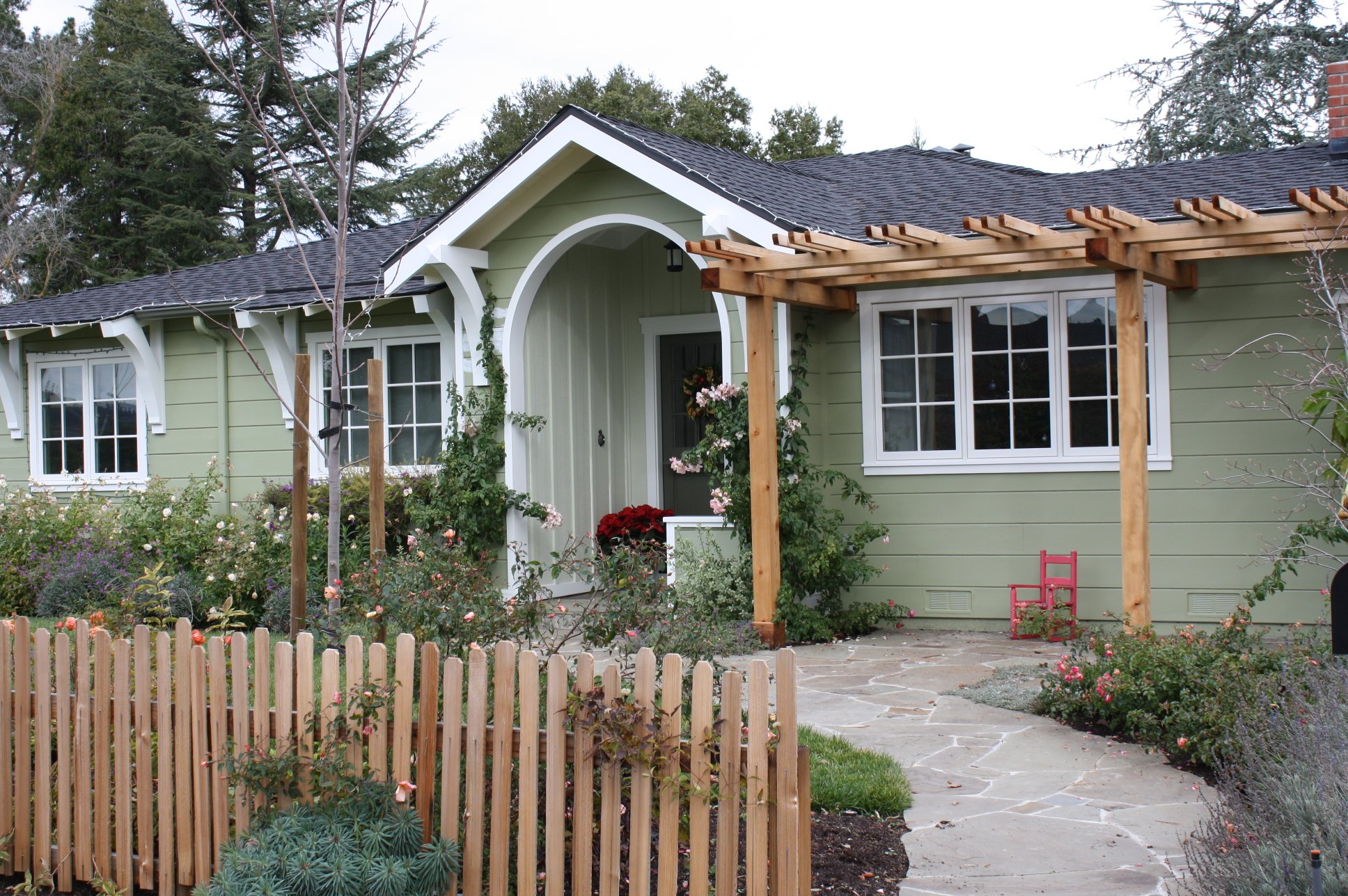  After: Orinda English cottage 