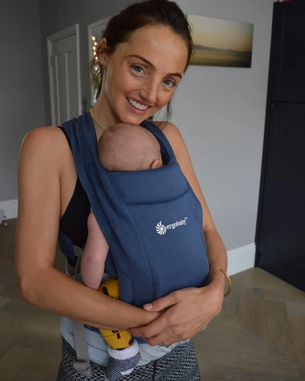 ergobaby on the back