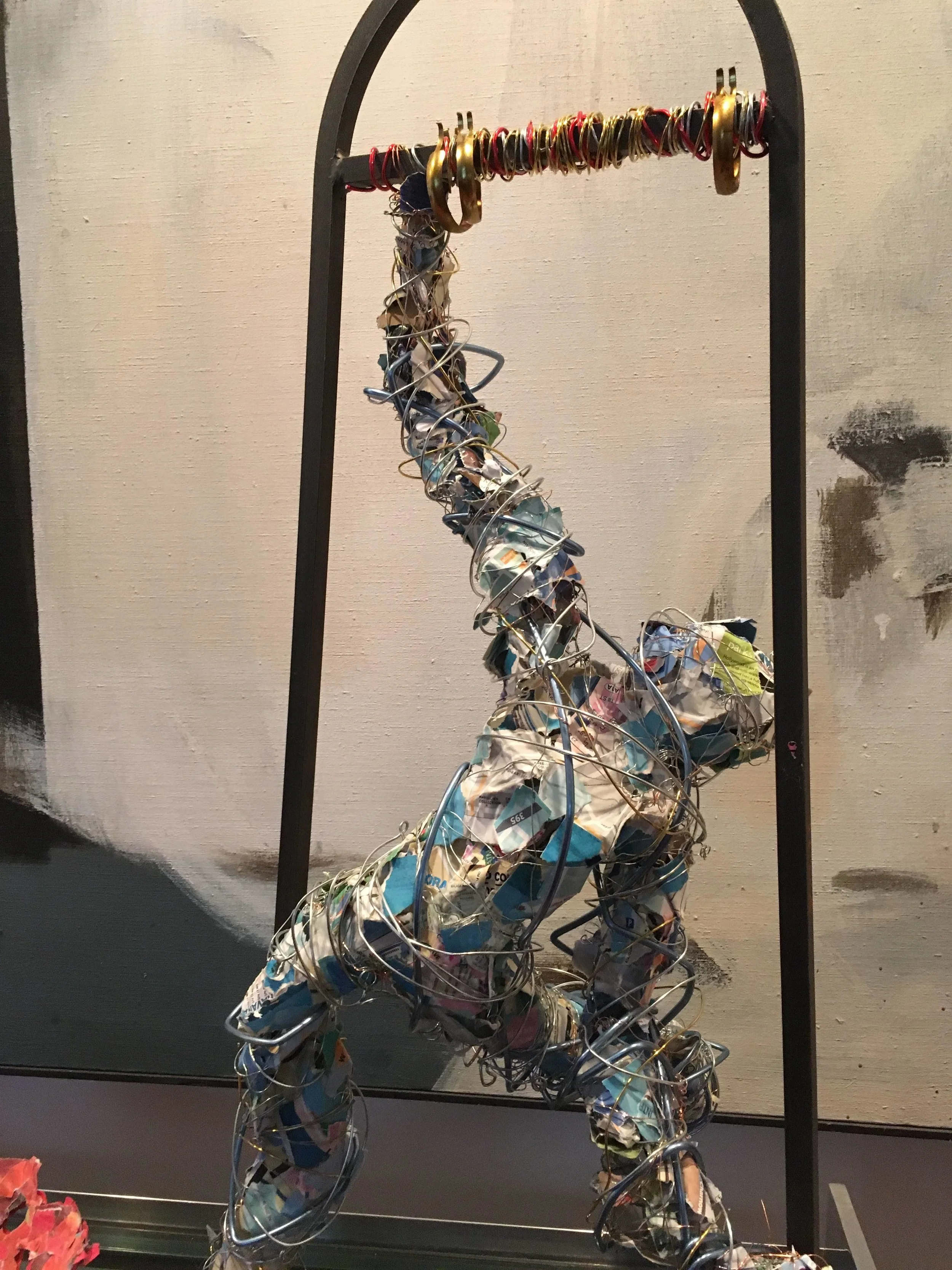  paper,wire  32” x 13” x 12” 