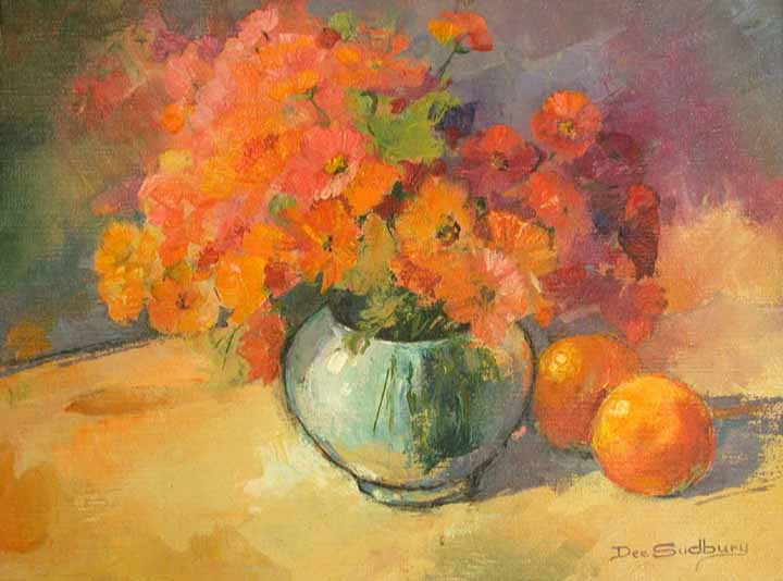 'STILL-LIFE IN ORANGES'