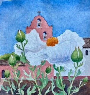 Diane Atturio “Mission Beauty” Watercolor
