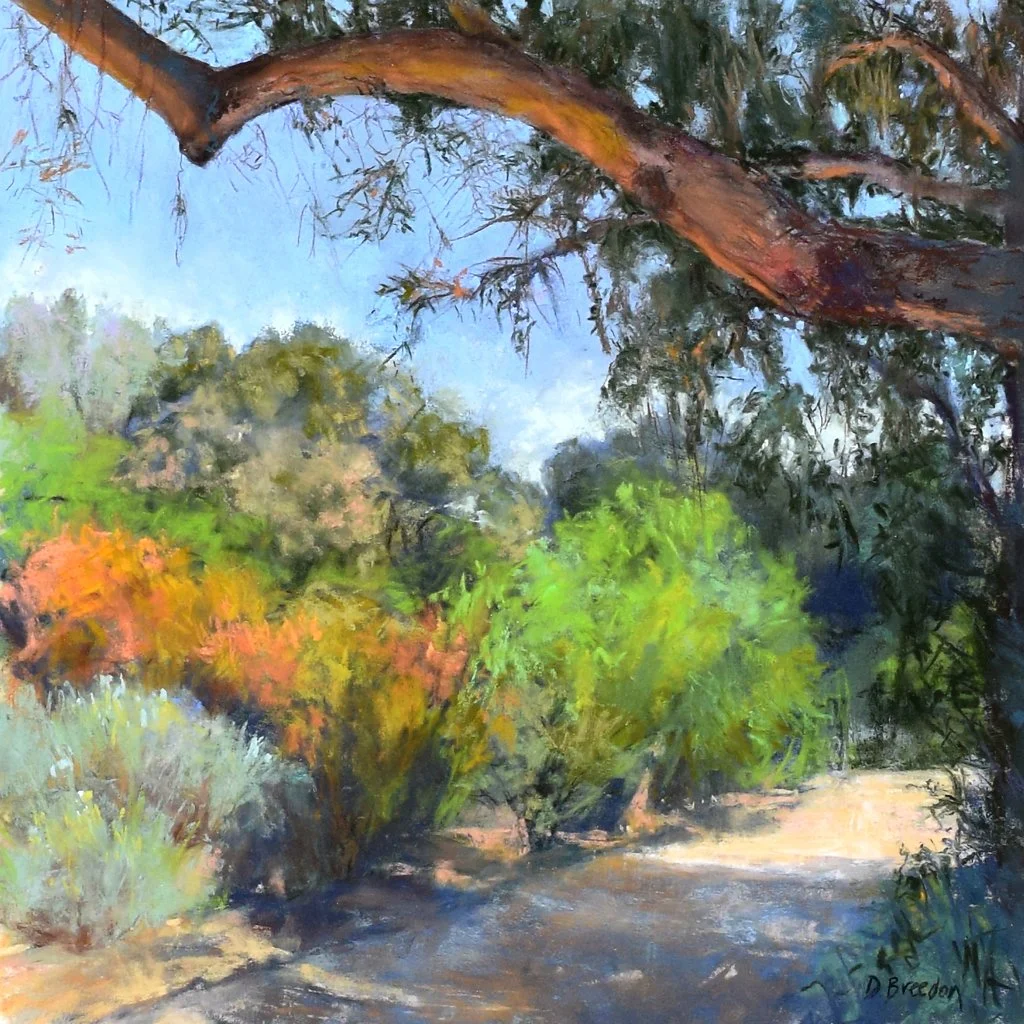 Deborah Breedon “La Purisima Mission Gardens” Pastel