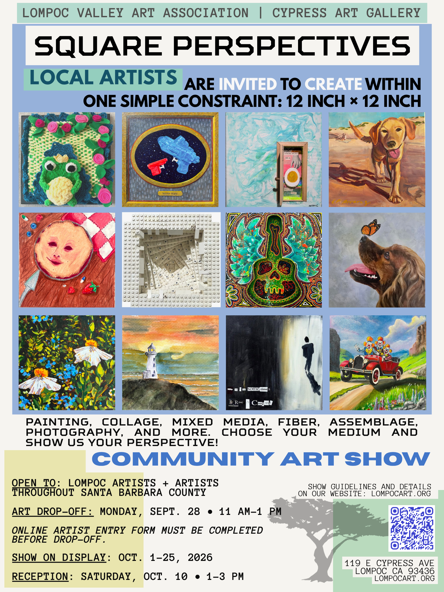 Square Perspectives 2026 - Artist Submission Guidelines + Show Info
