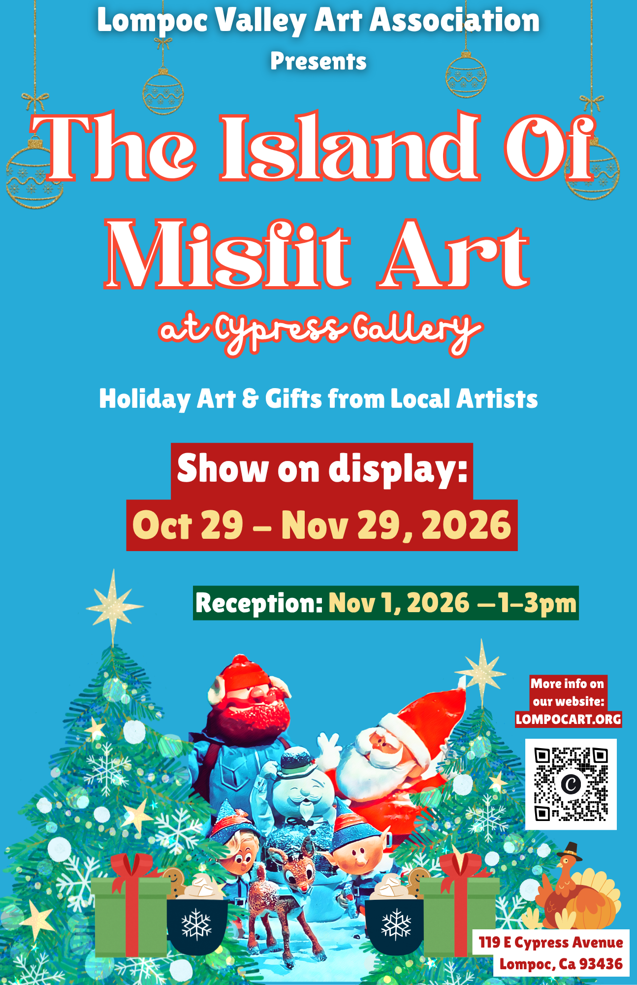 The Island of Misfit Art: Holiday Art &amp; Gifts from Local Artists