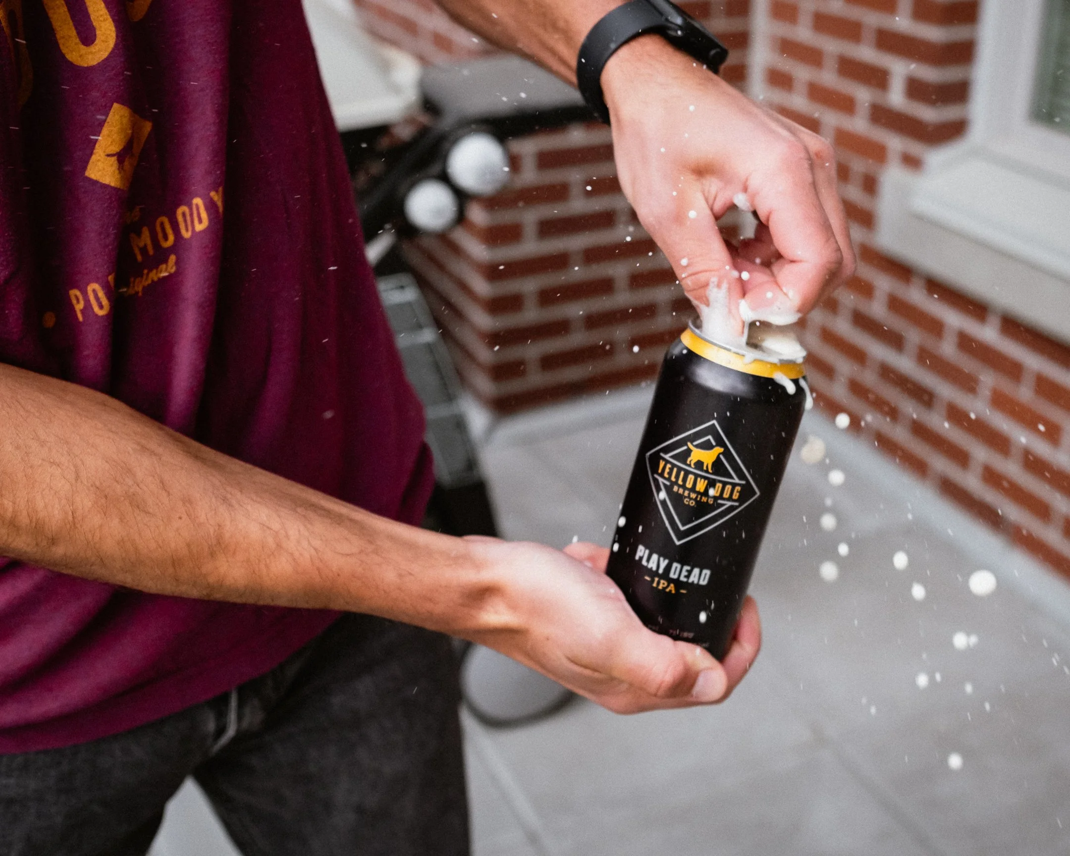 Social media content for Yellow Dog Brewing Co.