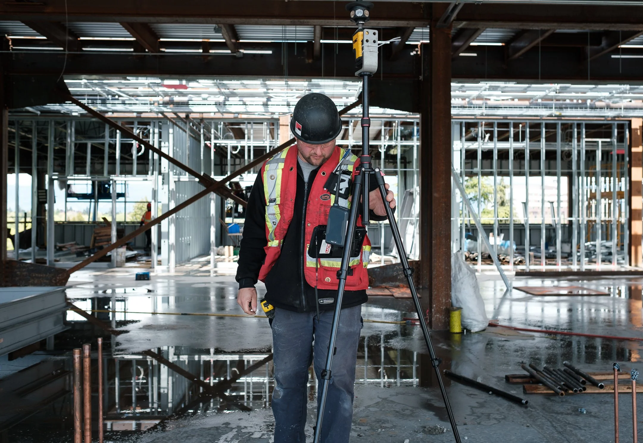 Eric Hamber High School / On-site Visit. Shot for Ridge Sheet Metal