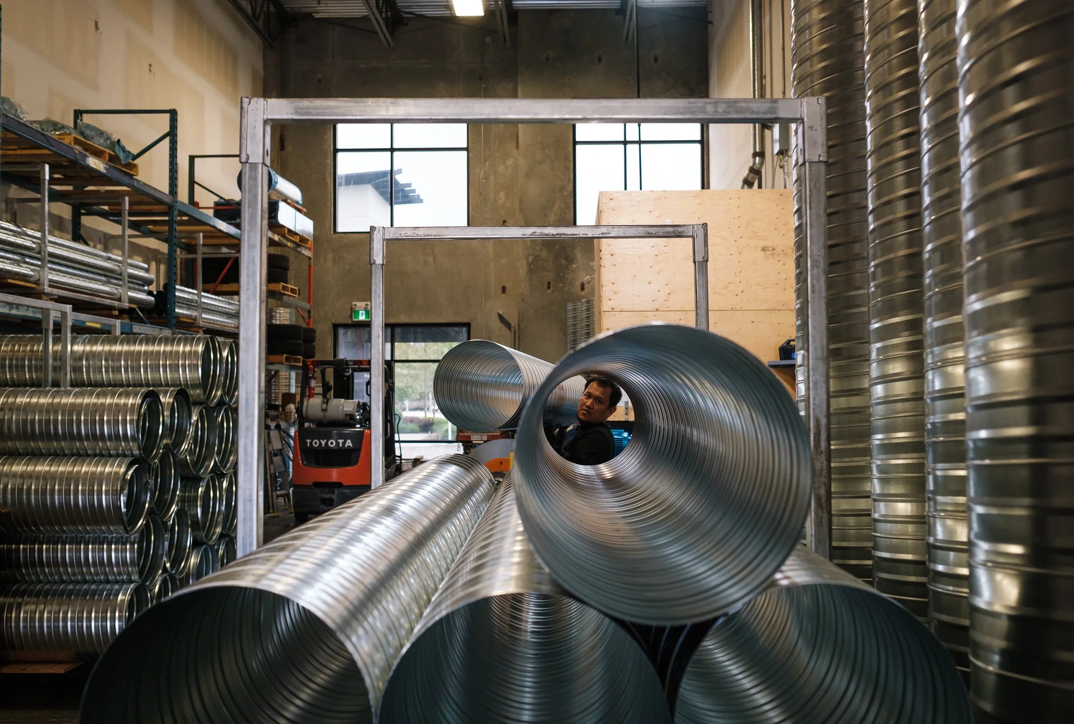 Ridge Sheet Metal HQ. Shot for Ridge Sheet Metal