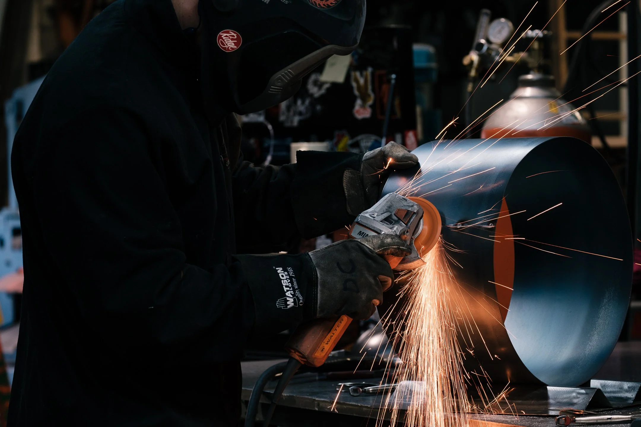 Ridge Sheet Metal HQ. Shot for Ridge Sheet Metal