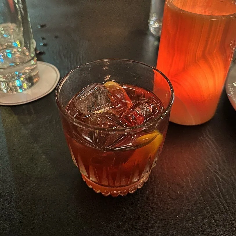 unable to get a table at the django, my friends and i head upstairs and secure a couch at the roxy hotel. it&rsquo;s well past 10pm, so the jazz band packs up their instruments, and the dj pulls out his vinyl. it&rsquo;s busy, i order an old fashione