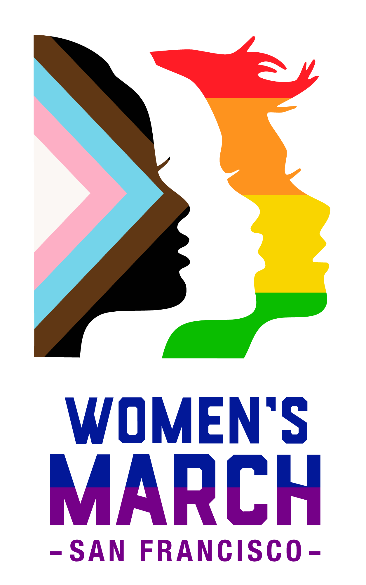 Women’s March SF Pride Logo - Horizontal