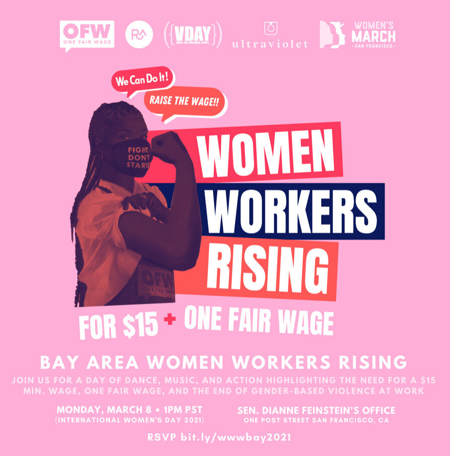 Women Workers Rising! For $15 + One Fair Wage